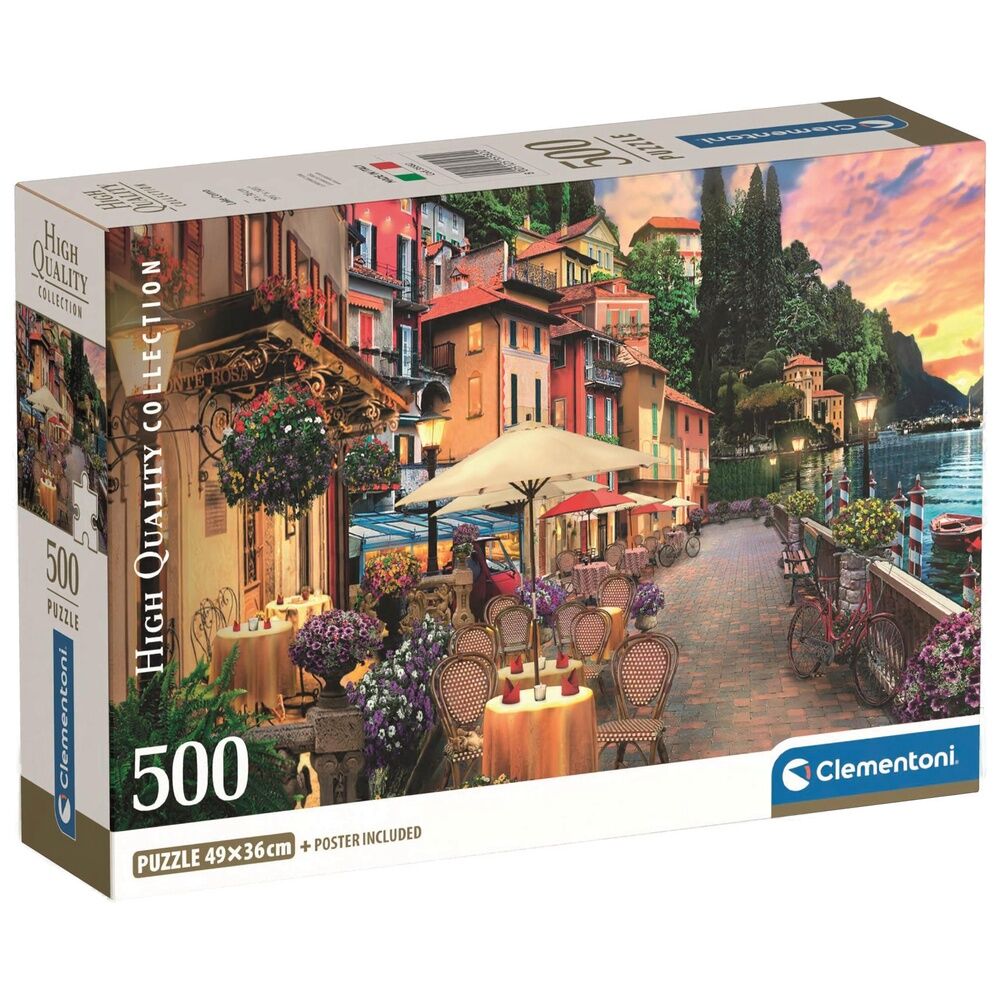 High Quality Lake Como puzzle 500pcs Nerdscape