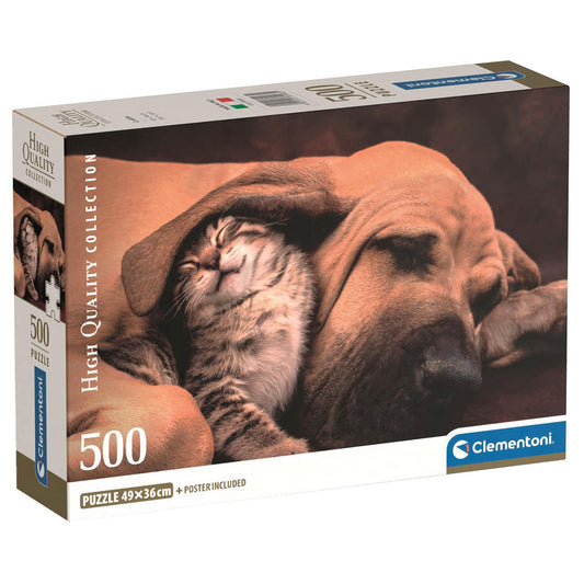 High Quality Cuddles puzzle 500pcs Nerdscape