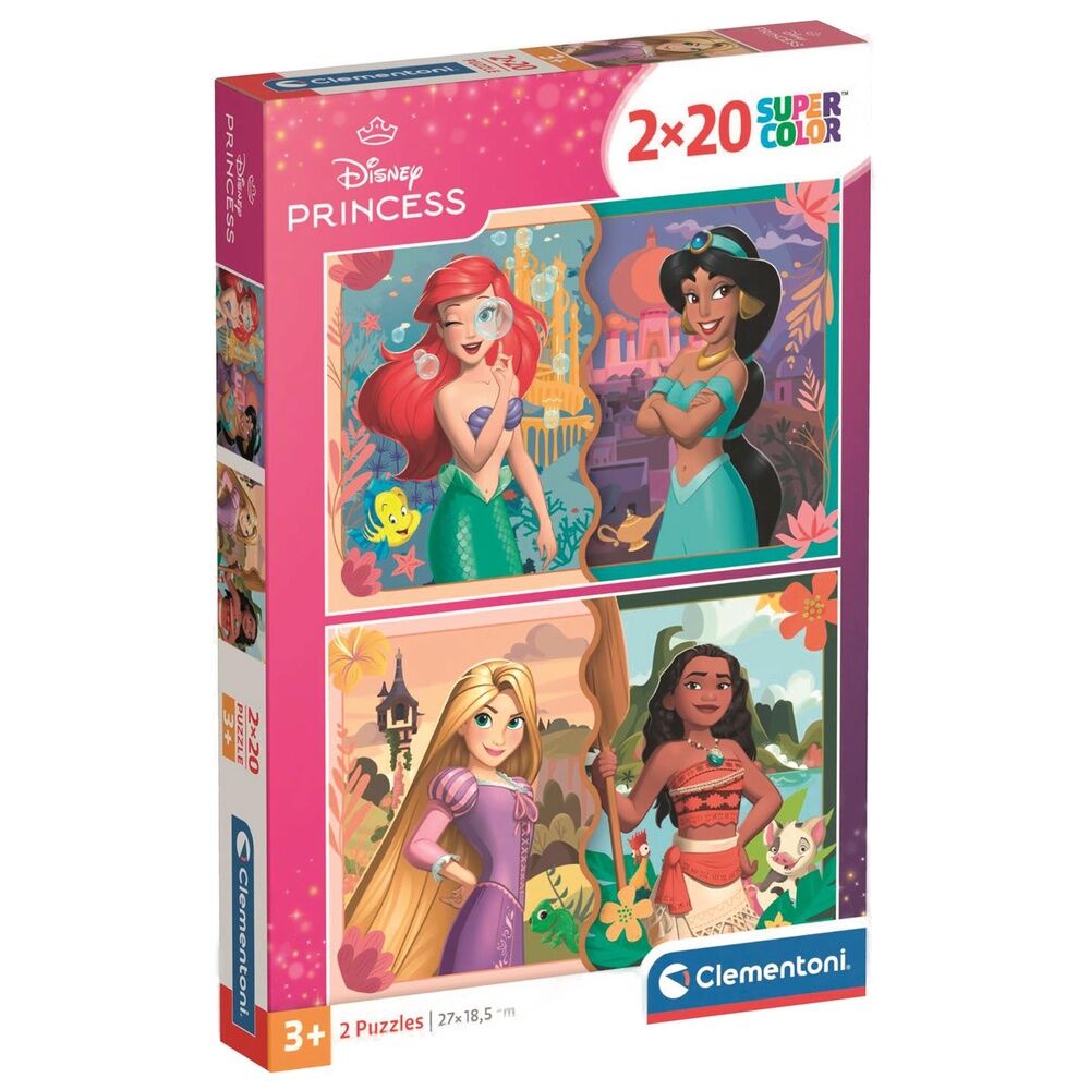 Disney Princess puzzle 2x20pcs Nerdscape