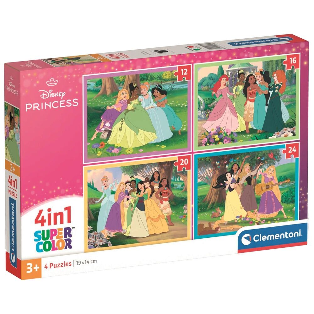 Disney Princess puzzle 12+16+20+24pcs Nerdscape