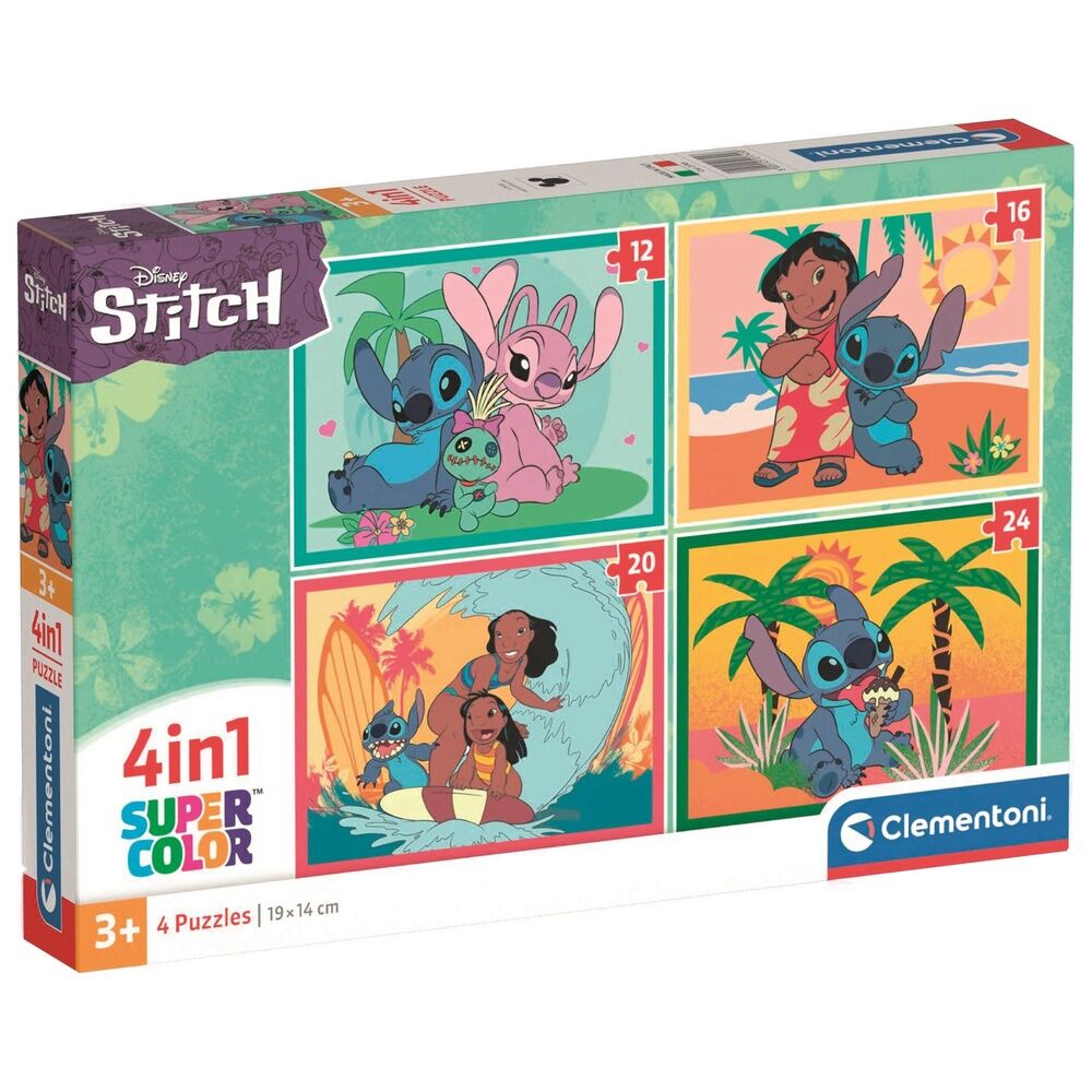 Disney Stitch puzzle 12+16+20+24pcs Nerdscape
