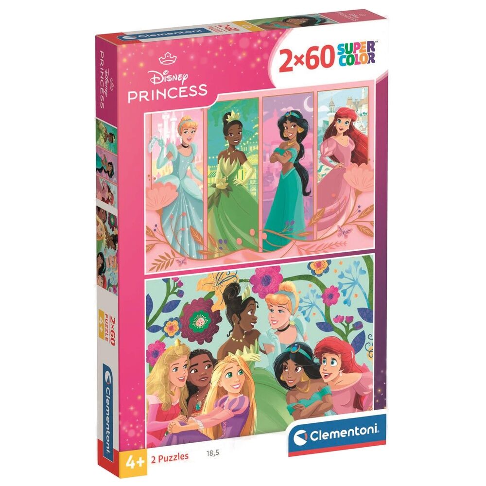 Disney Princess puzzle 2x60pcs Nerdscape