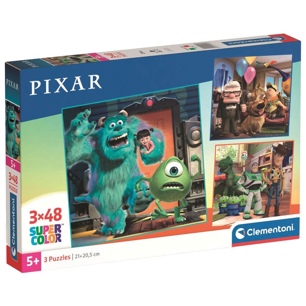 Disney Pixar puzzle 3x48pcs Nerdscape
