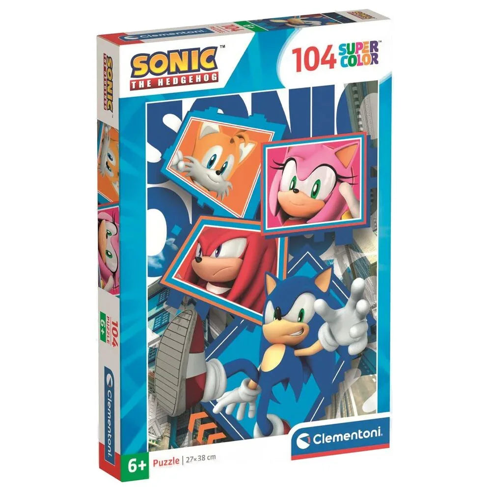 Sonic the Hedgehog puzzle 104pcs Nerdscape