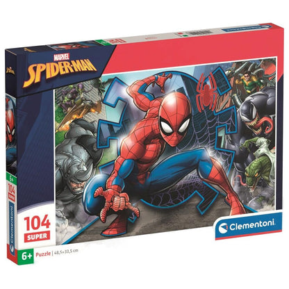 Marvel Spiderman super puzzle 104pcs Nerdscape