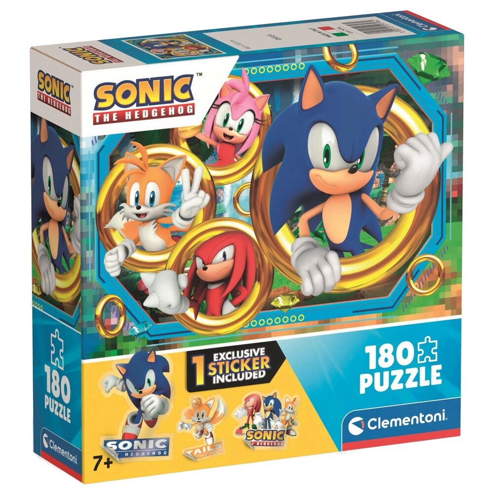 Sonic the Hedgehog puzzle 180pcs Nerdscape