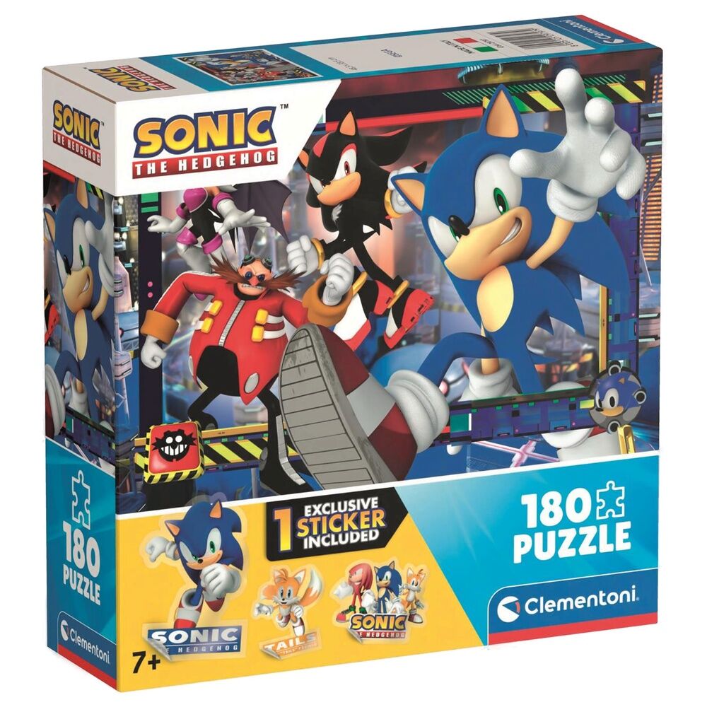 Sonic the Hedgehog puzzle 180pcs Nerdscape