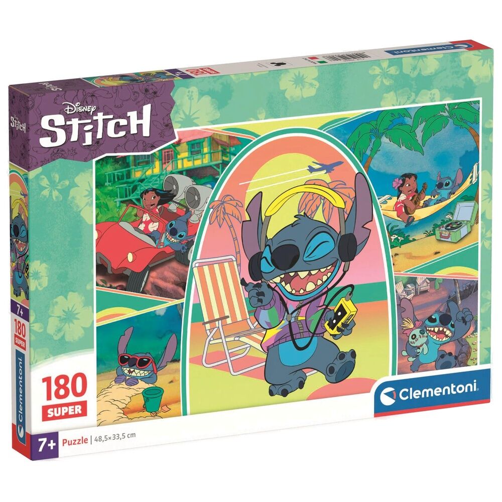 Disney Stitch super puzzle 180pcs Nerdscape