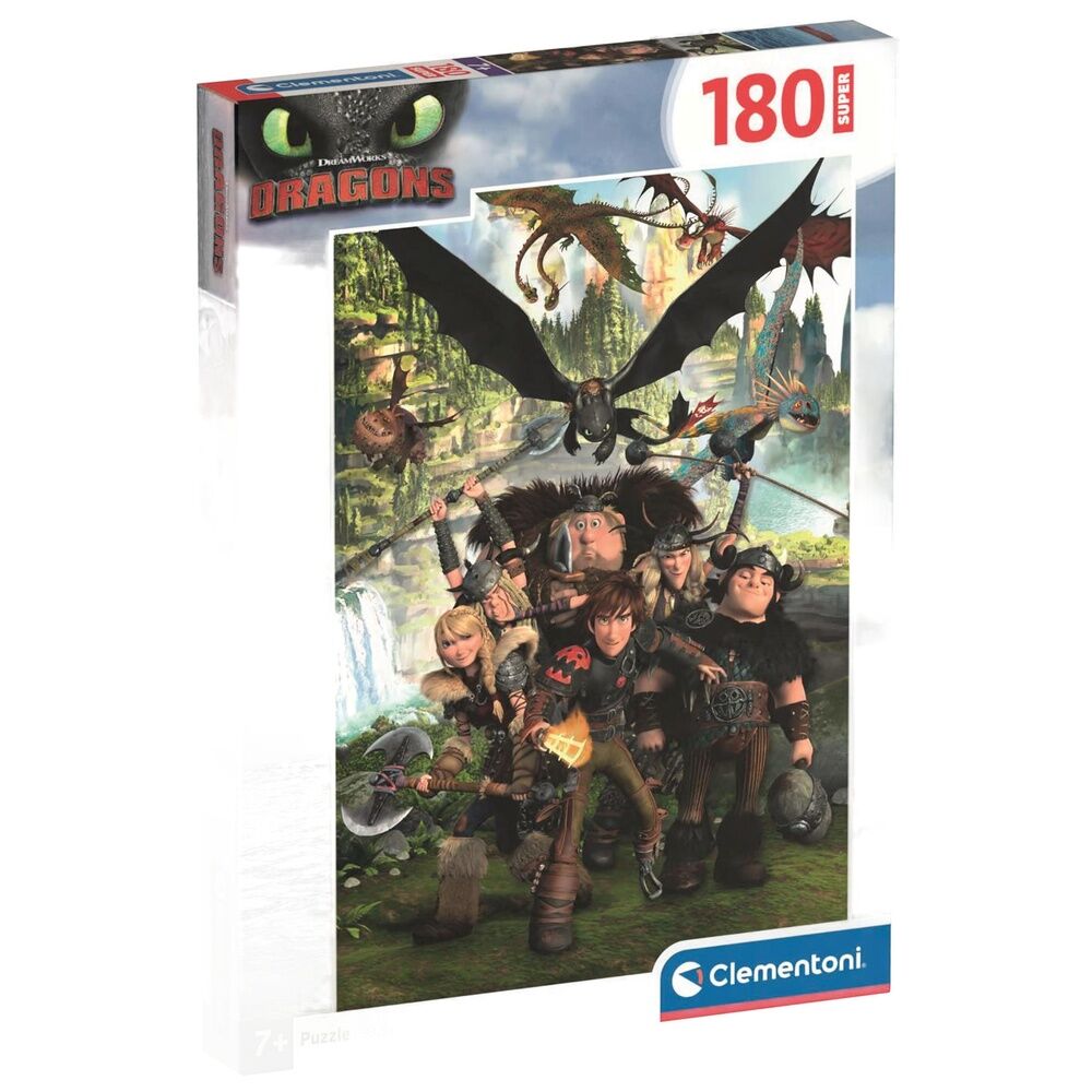 How to Deliver Your Dragon super puzzle 180pcs Nerdscape