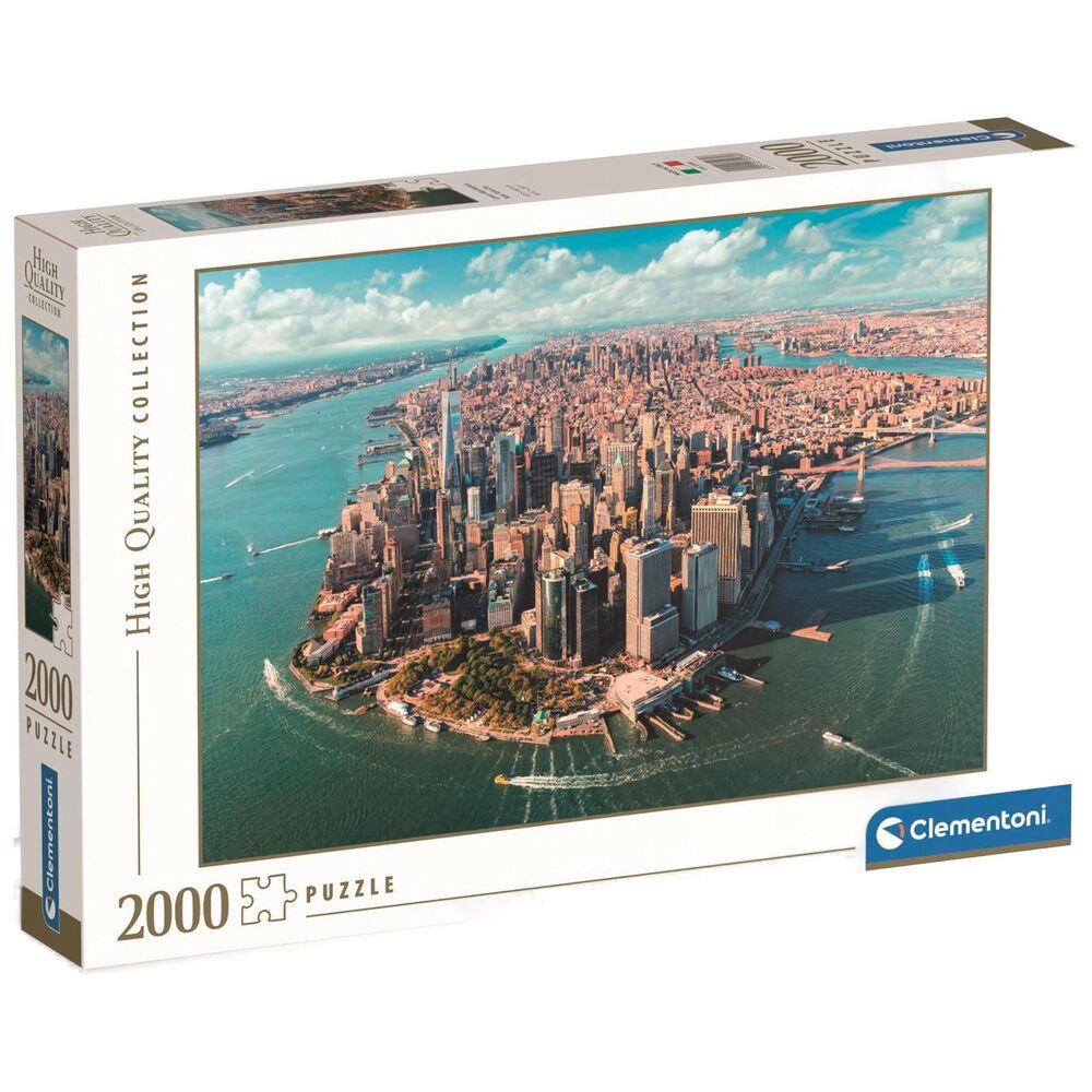 High Quality Lower Manhattan New York City puzzle 2000pcs Nerdscape