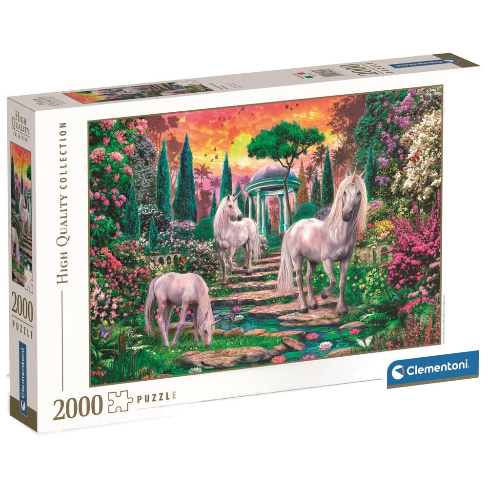 High Quality Classical Garden Unicorns puzzle 2000pcs Nerdscape