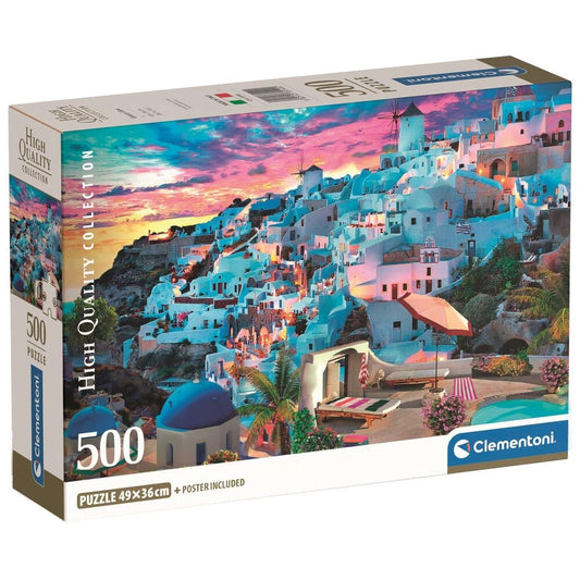 High Quality Greece View puzzle 500pcs Nerdscape