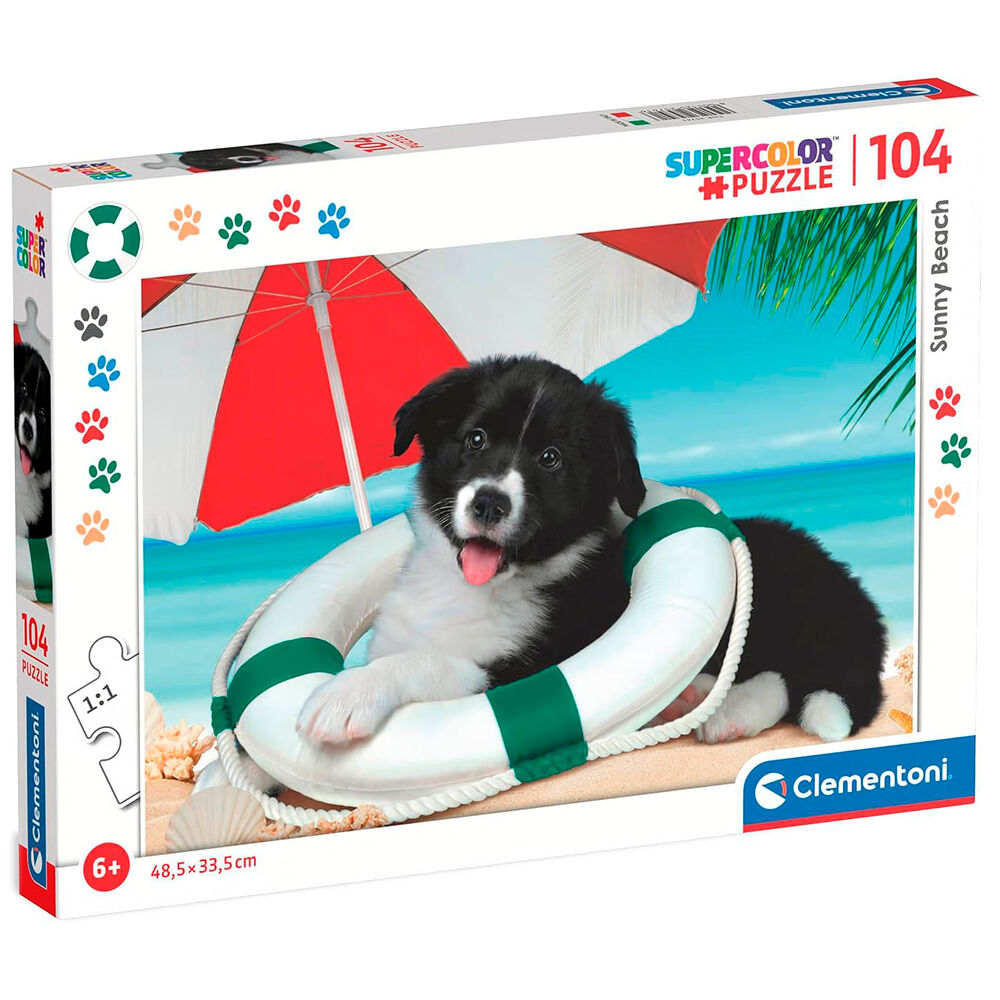 Sunny Beach super puzzle 104pcs Nerdscape