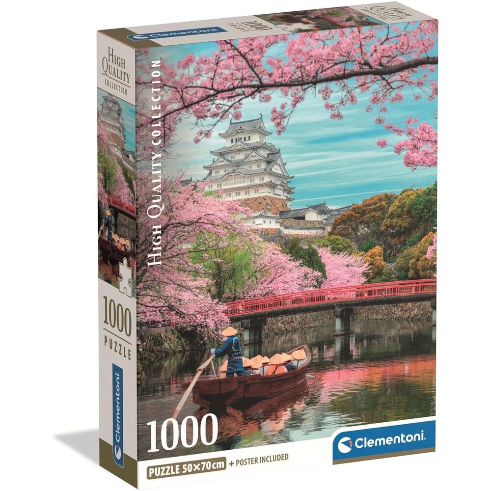 High Quality Himeji Castle in Spring puzzle 1000pcs Nerdscape