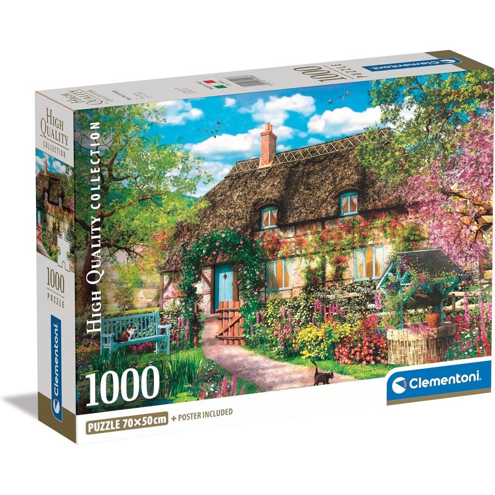 High Quality The Old Cottage puzzle 1000pcs Nerdscape