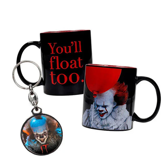 IT Pennywise Mug + Metal keychain Nerdscape