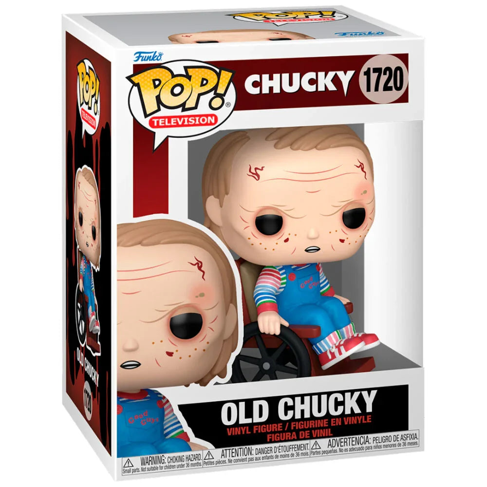 Funko Pop! Chucky Old Chucky - Figura da Collezione Vinyl Nerdscape