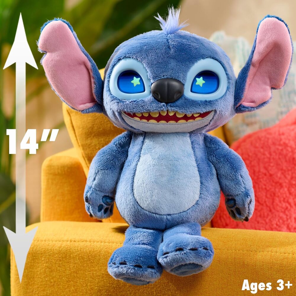 Disney Stitch interactive plush toy 30cm Nerdscape