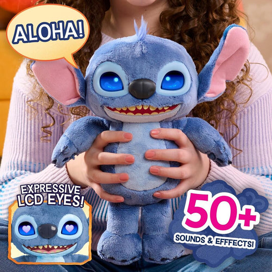 Disney Stitch interactive plush toy 30cm Nerdscape
