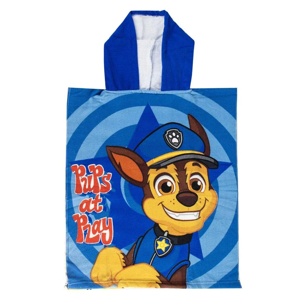 Paw Patrol microfibre poncho beach towel Nerdscape