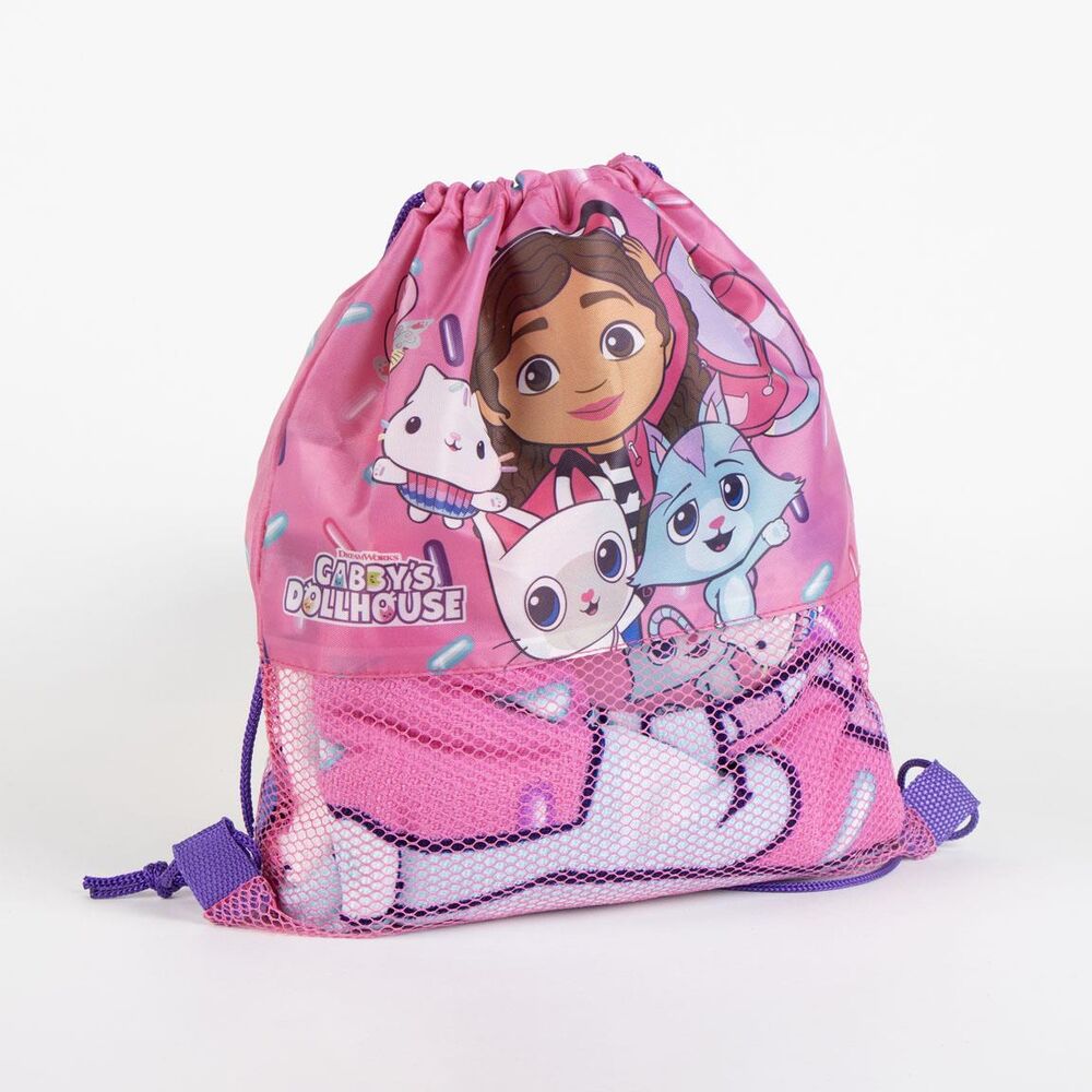 Gabbys Dolls House set towel + bag + cap Nerdscape