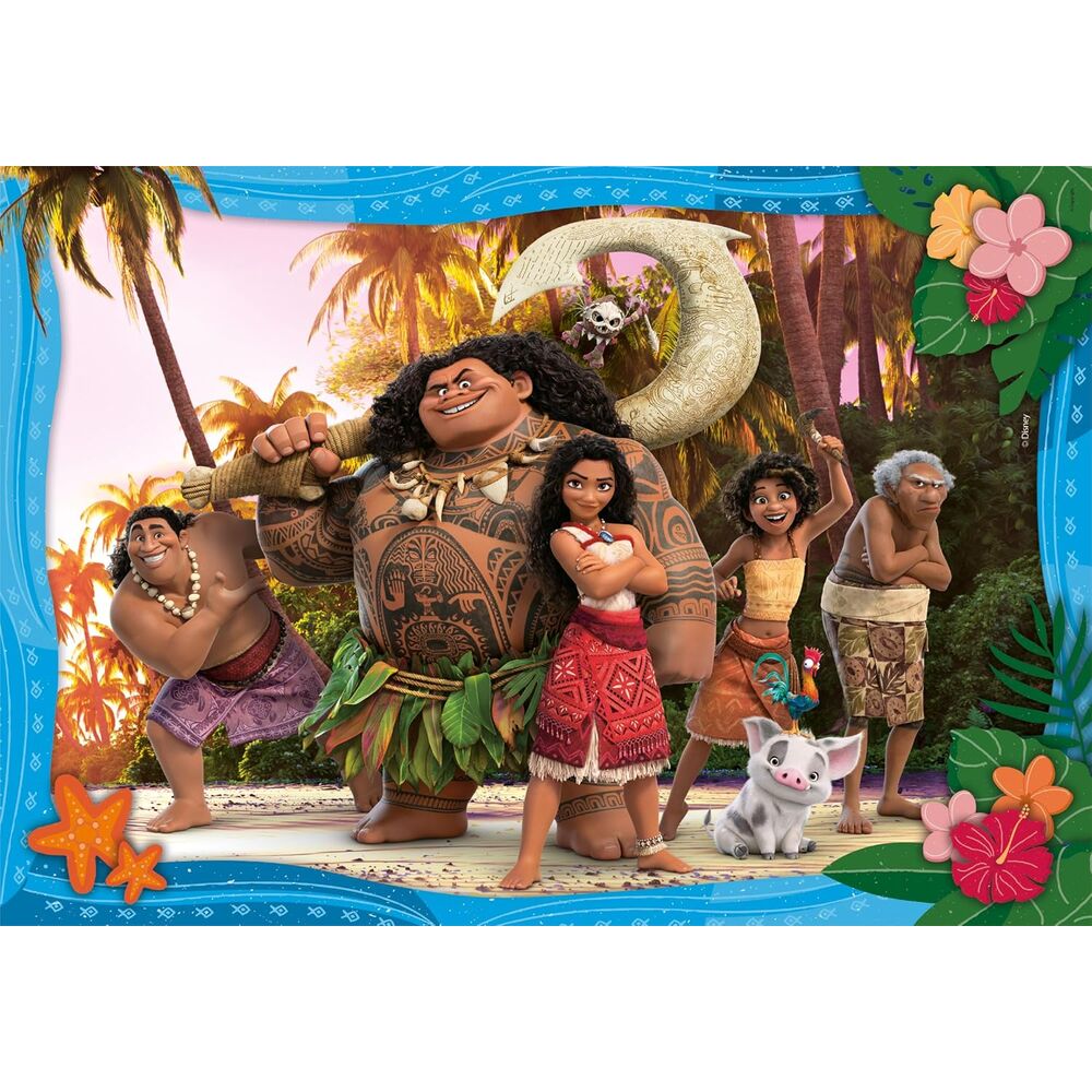 Disney Vaiana Moana 2 super puzzle 104pcs Nerdscape