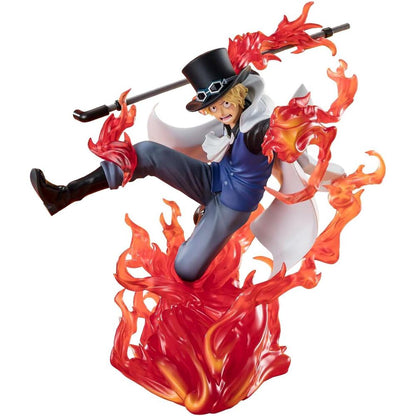 Figuarts Zero Sabo One Piece Fire Extra Battle Figura da Collezione 19cm - Nerdscape Nerdscape