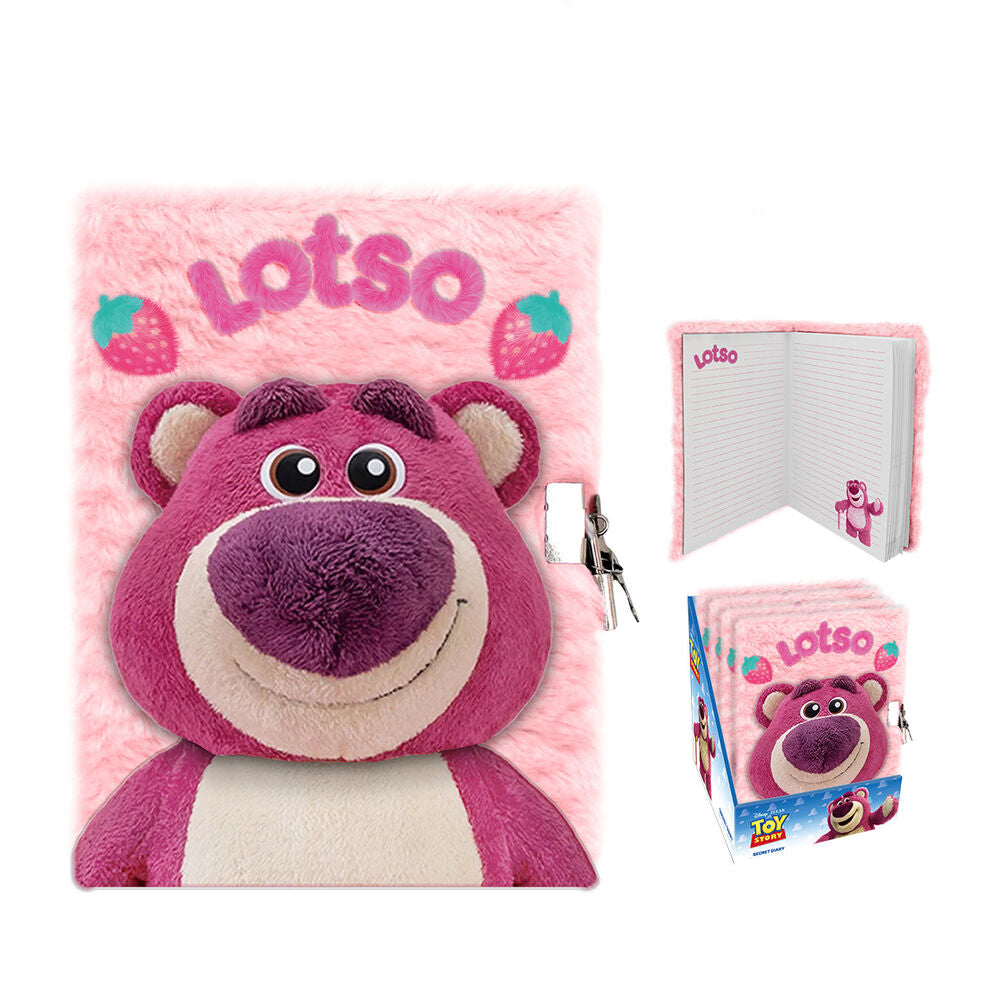 Disney Pixar Toy Story Lotso plush notebook Nerdscape