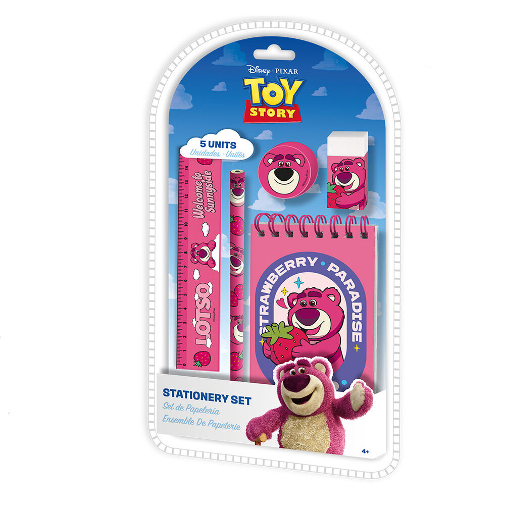 Disney Pixar Toy Story Lotso stationary set Nerdscape