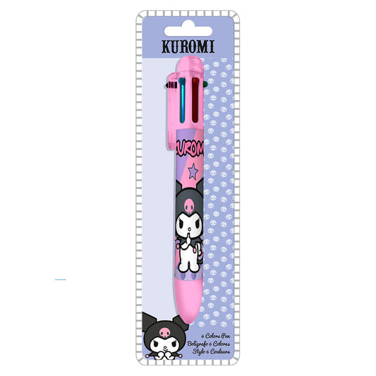 Hello Kitty Kuromi pen 6 colours Nerdscape