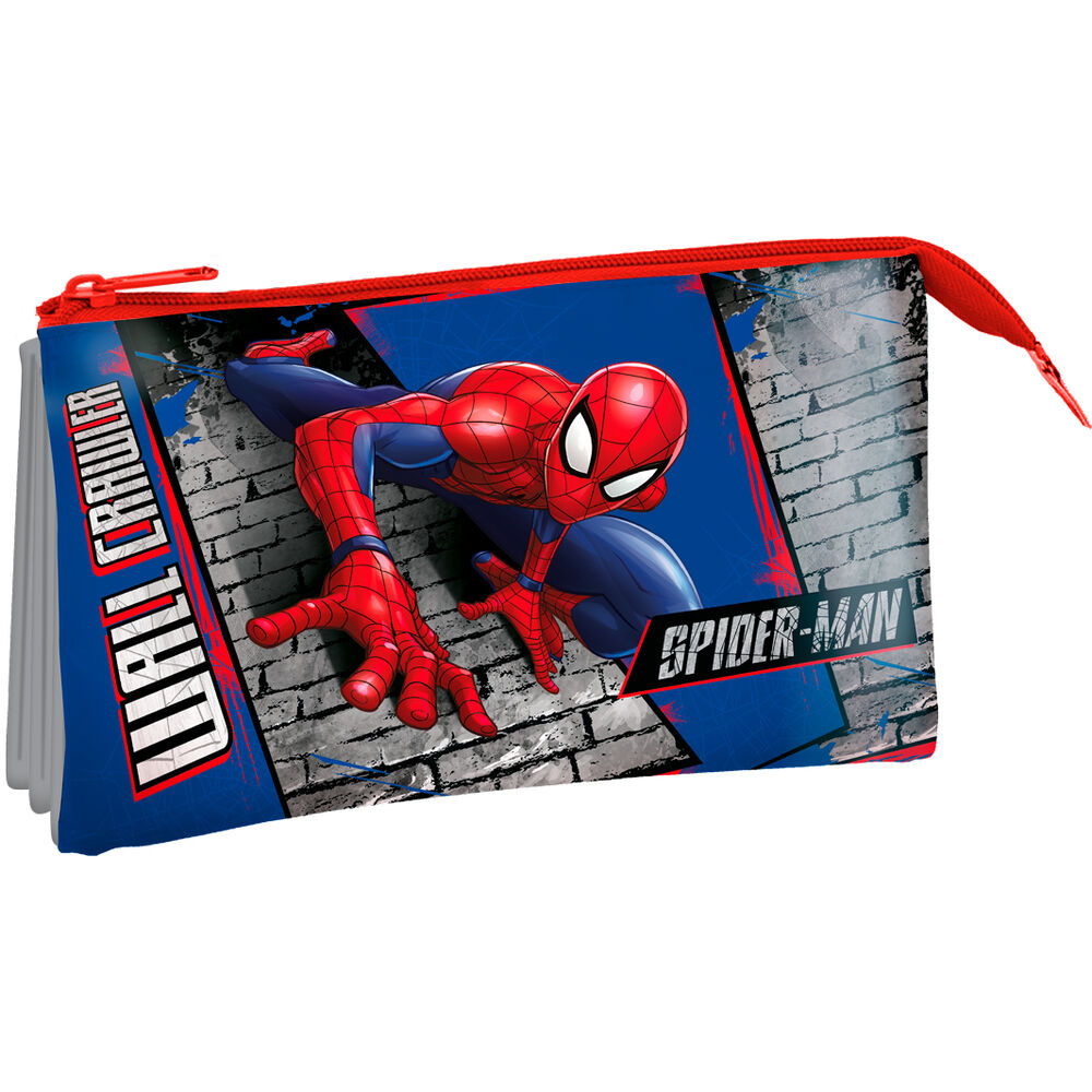 Marvel Spiderman triple pencil case Nerdscape