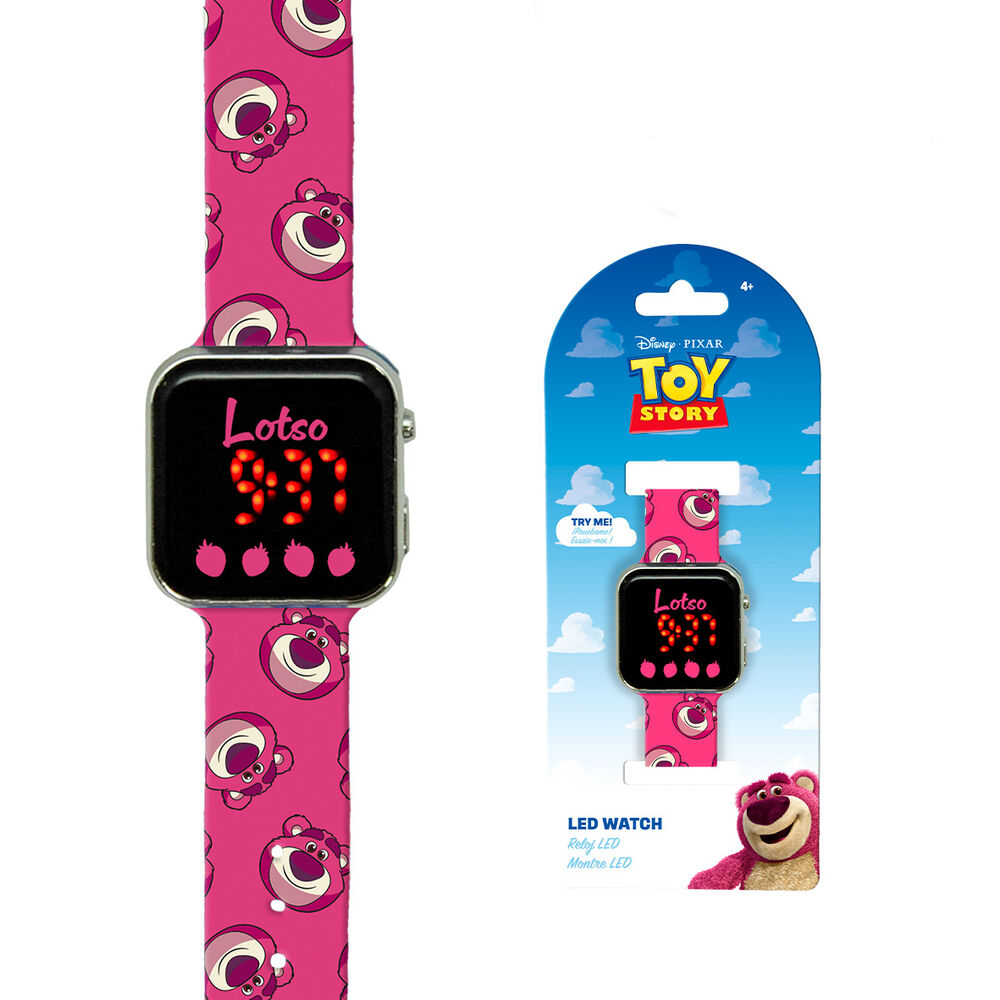 Disney Pixar Toy Story Lotso LED watch Nerdscape