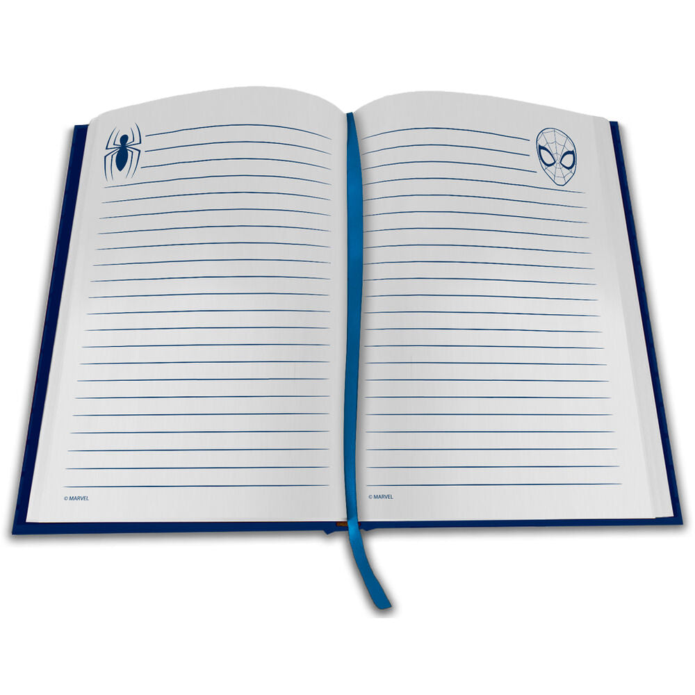 Marvel Spiderman Notebook with clock Nerdscape