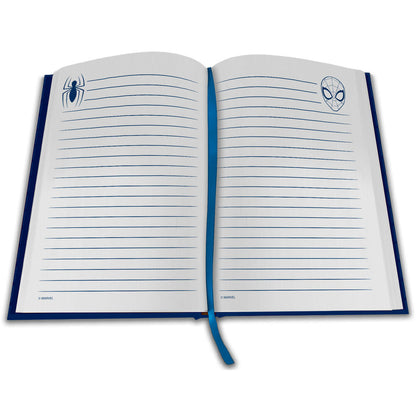 Marvel Spiderman Notebook with clock Nerdscape
