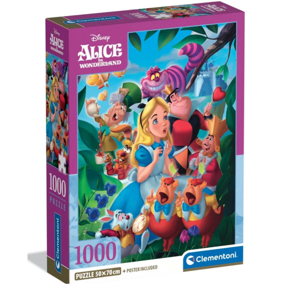 Disney Alice in Wonderland puzzle 1000pcs Nerdscape