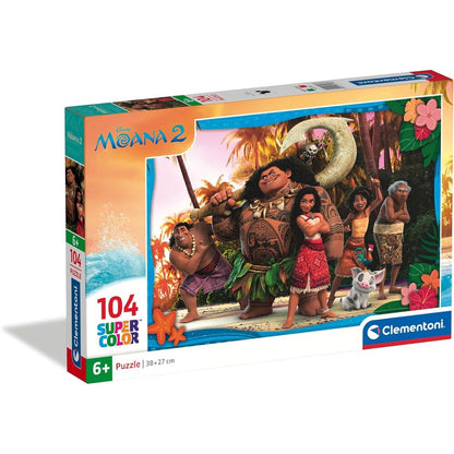 Disney Vaiana Moana 2 puzzle 104pcs Nerdscape