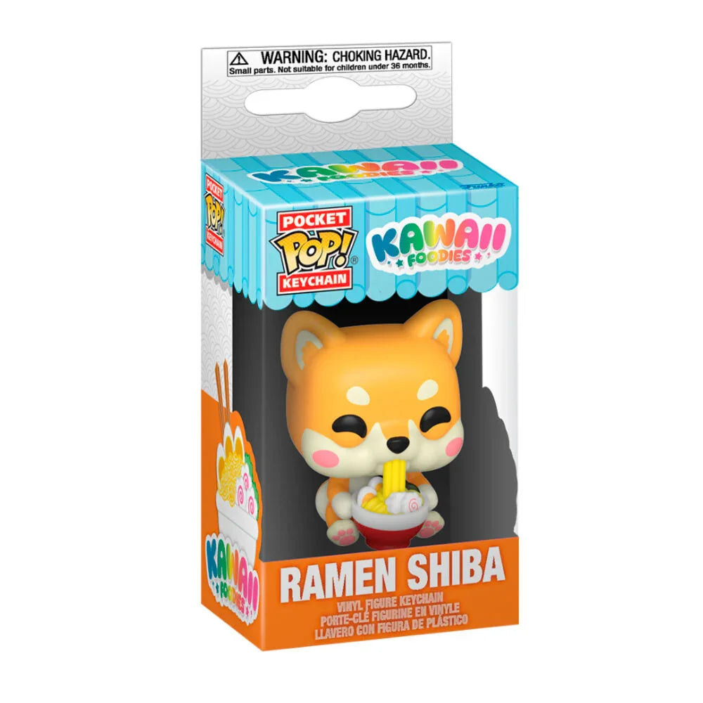Pocket POP Keychain Kawaii Foodies Ramen Shiba Nerdscape