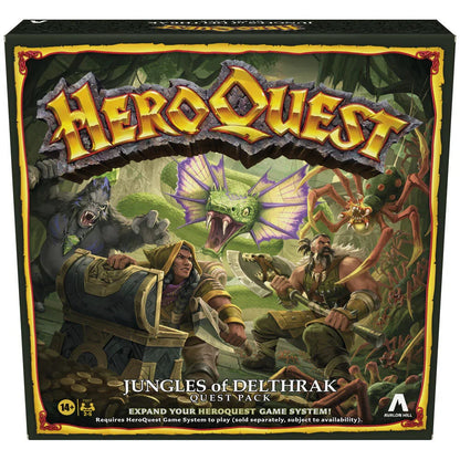 English Heroquest Jungles of Delthark Expansion Board game Nerdscape