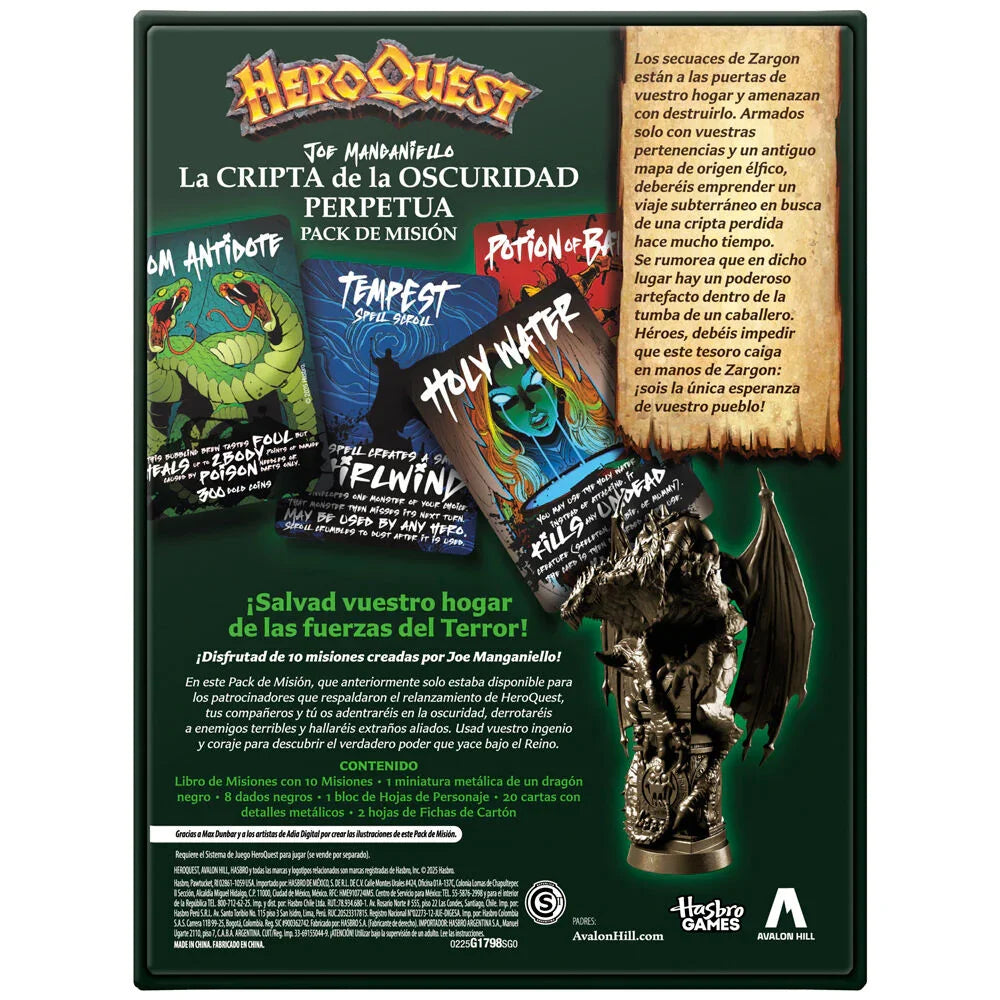 HeroQuest The Crypt of Darkness Espansione - Figura da Collezione - Nerdscape Nerdscape