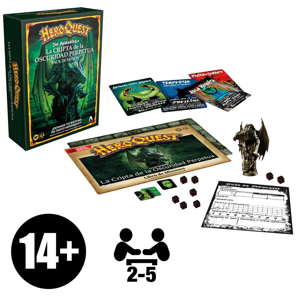 HeroQuest The Crypt of Darkness Espansione - Figura da Collezione - Nerdscape Nerdscape