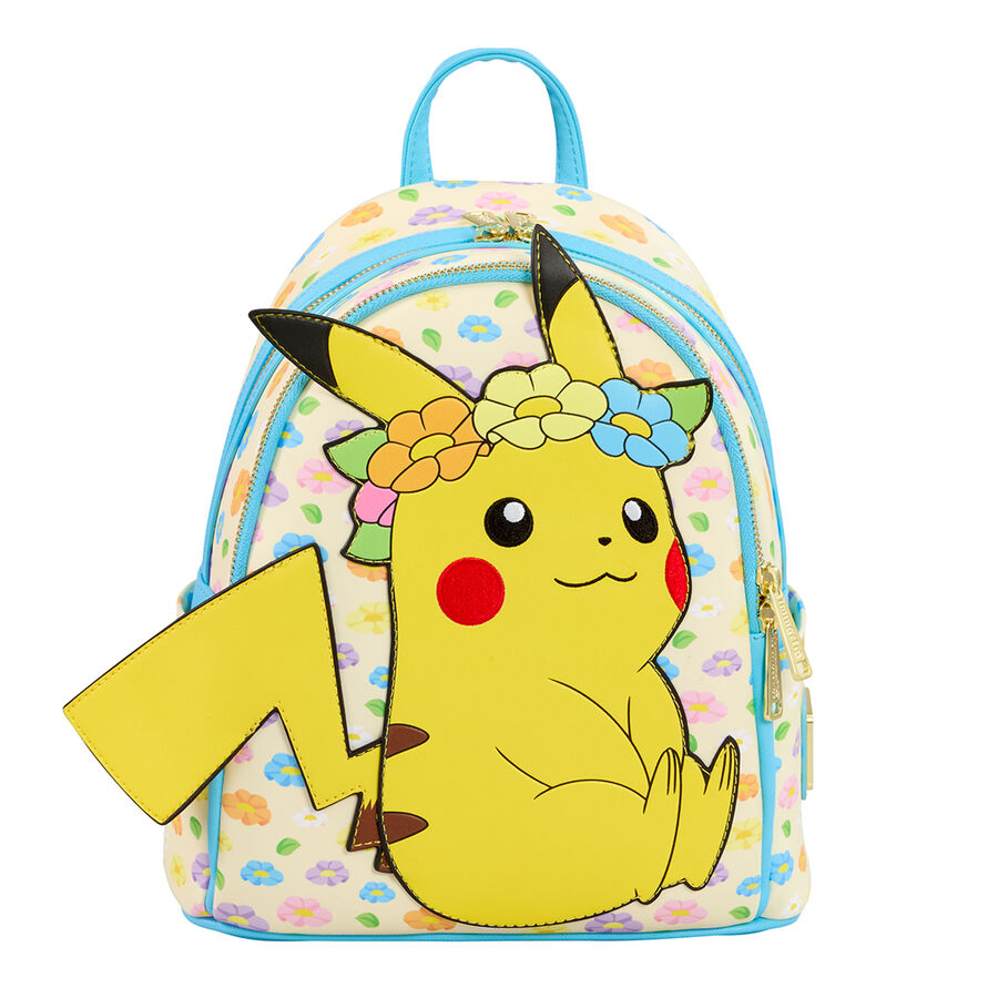 Loungefly Pokemon Pikachu Floral backpack Nerdscape