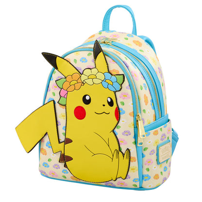 Loungefly Pokemon Pikachu Floral backpack Nerdscape