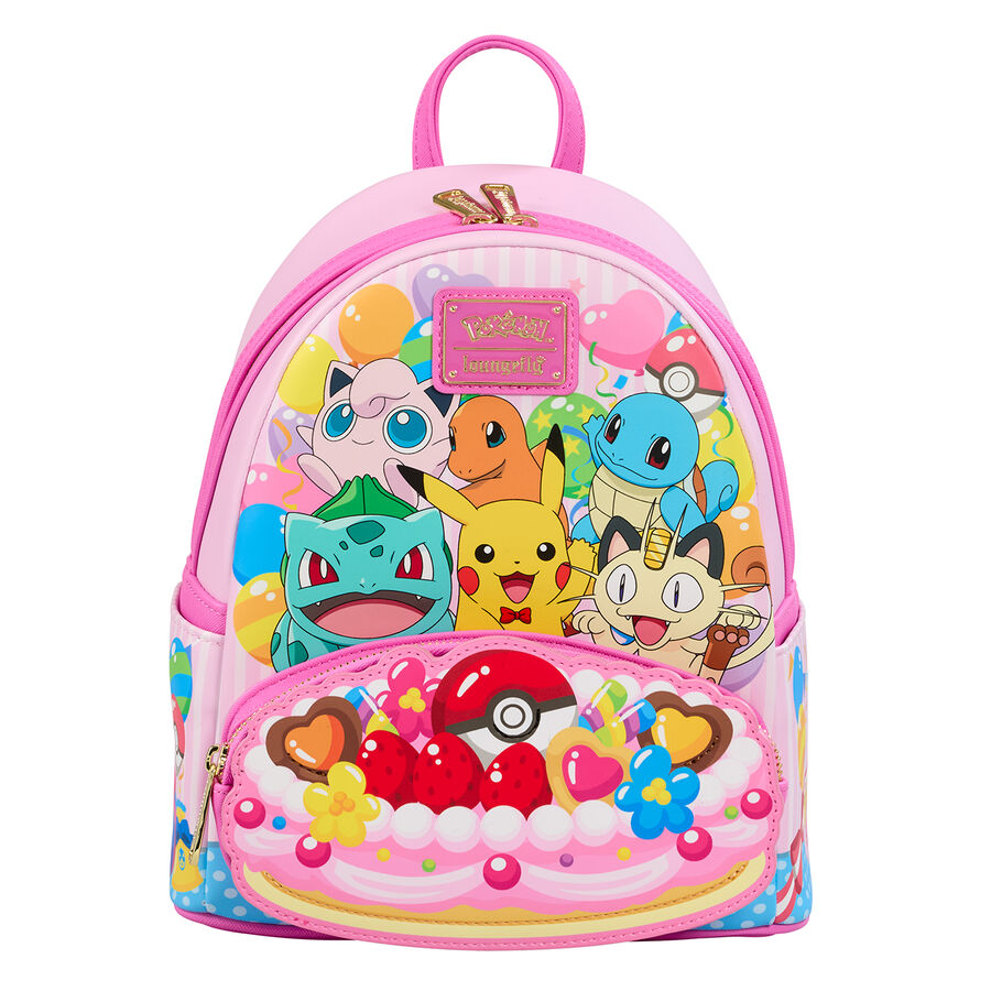 Loungefly Pokemon Friends Party backpack 26cm Nerdscape