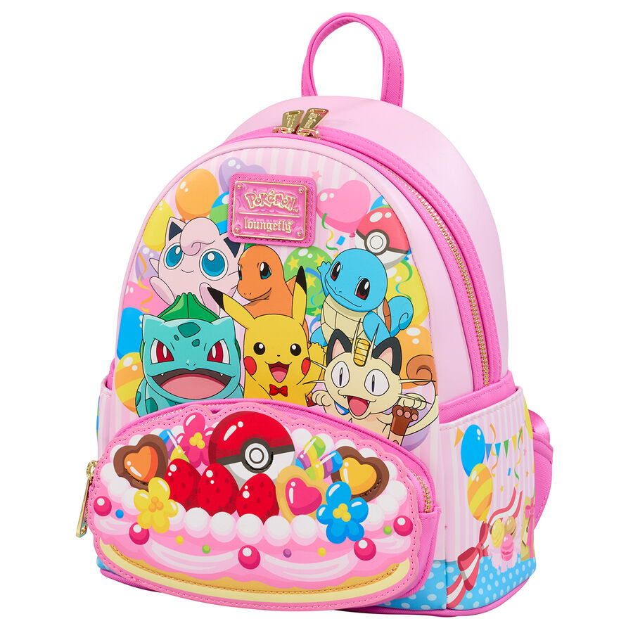 Loungefly Pokemon Friends Party backpack 26cm Nerdscape