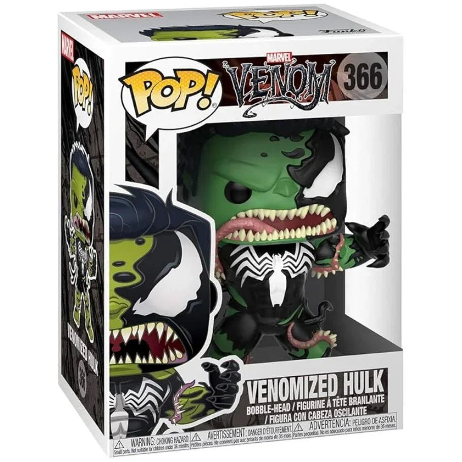 Funko Pop! Marvel Venom Venomized Hulk - Figura da Collezione Vinyl Nerdscape