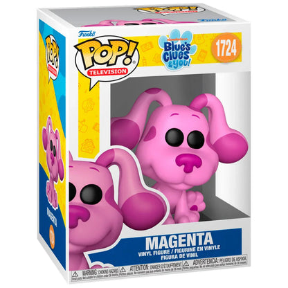 Funko Pop! Blues Clues & You Magenta - Figura da Collezione Vinyl Nerdscape