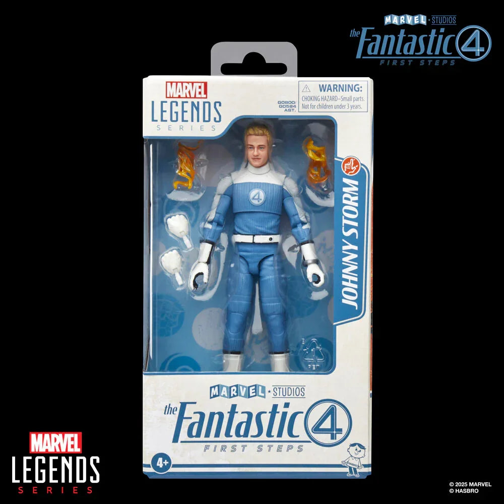 Marvel Johnny Storm The Fantastic 4 Figura da Collezione Articolata 15cm - Nerdscape Nerdscape