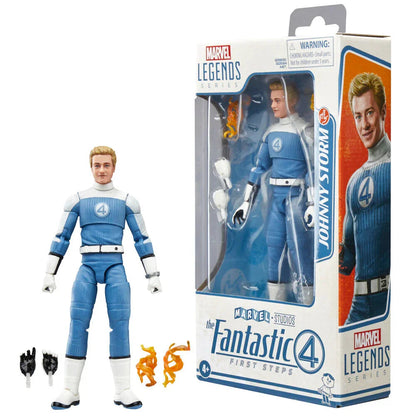 Marvel Johnny Storm The Fantastic 4 Figura da Collezione Articolata 15cm - Nerdscape Nerdscape