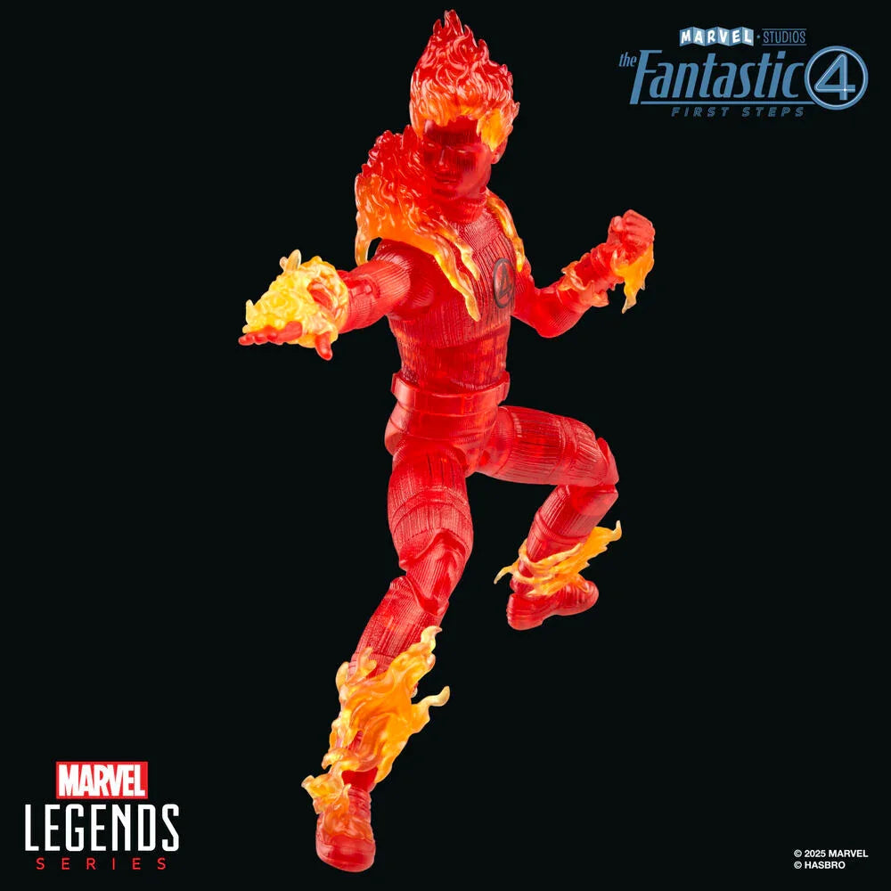 Marvel Human Torch The Fantastic 4 Figura da Collezione 15cm - Nerdscape Nerdscape