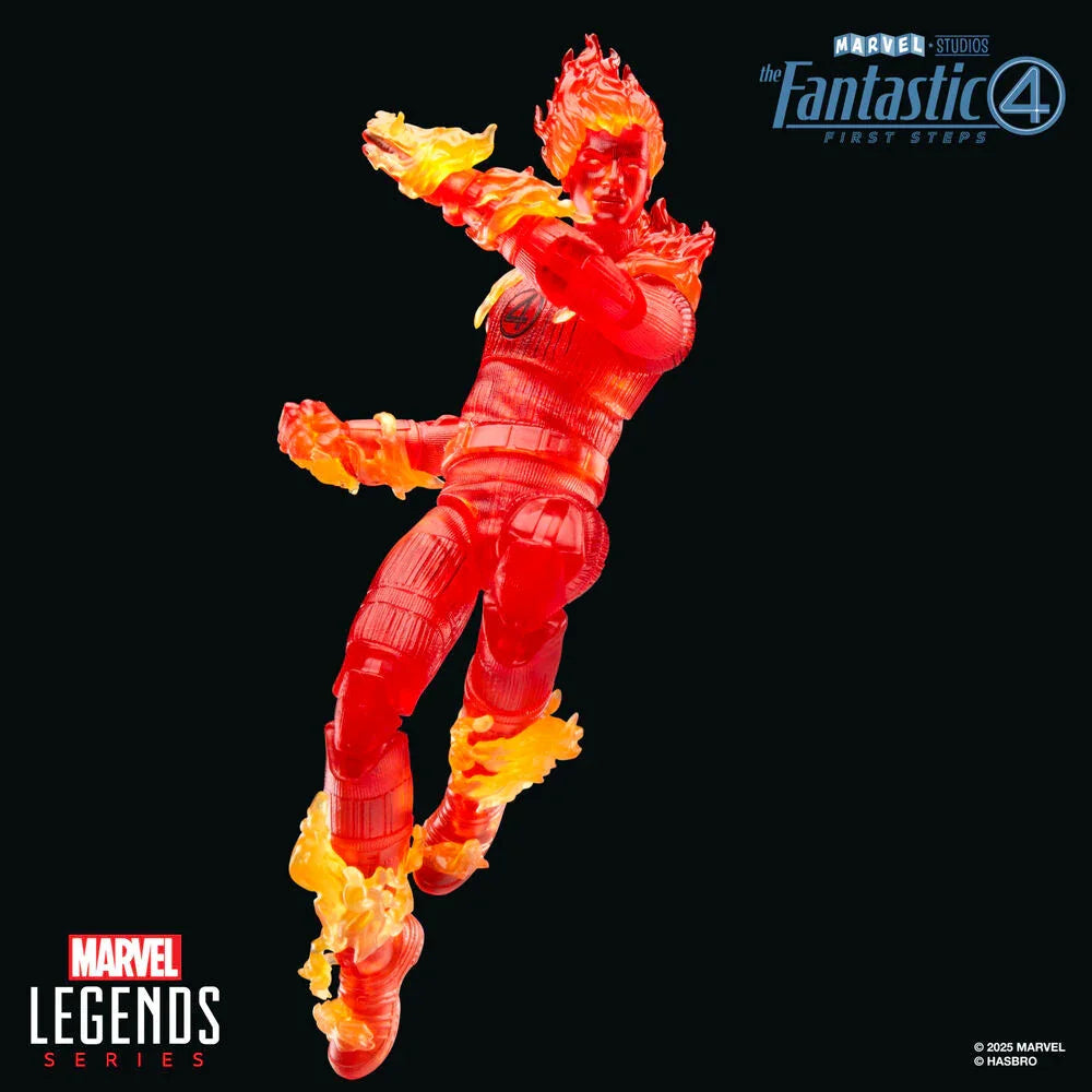 Marvel Human Torch The Fantastic 4 Figura da Collezione 15cm - Nerdscape Nerdscape